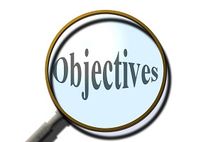 Objectives in a magnifying glass