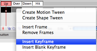 Button states keyframes