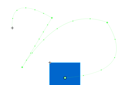 Curved motion tween guides