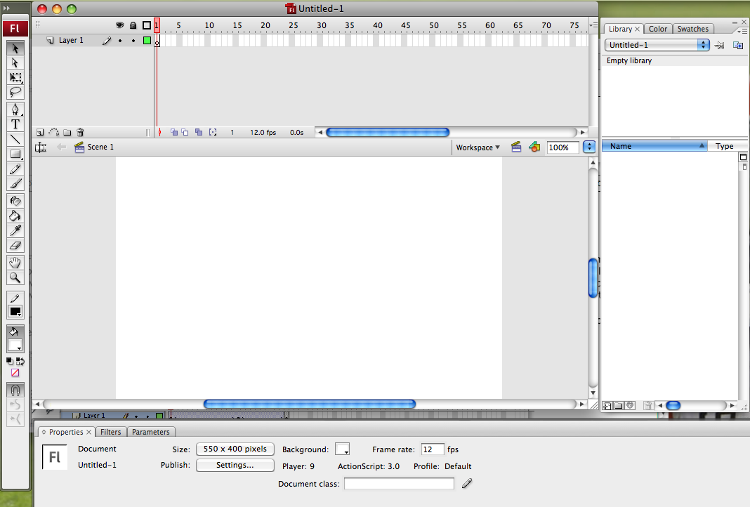 Flash interface