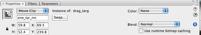 Naming the Movie clips