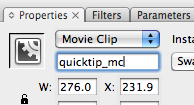 QuickTip name