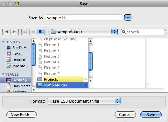 Saving Imported Video