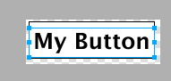 text in rectangle