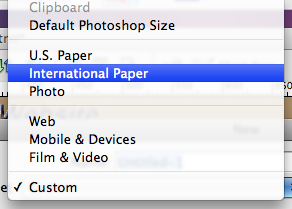 New preset settings