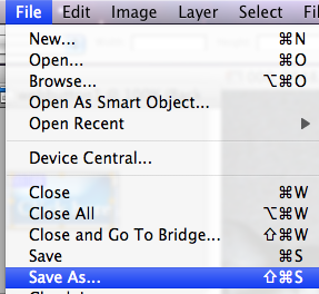 Save as window