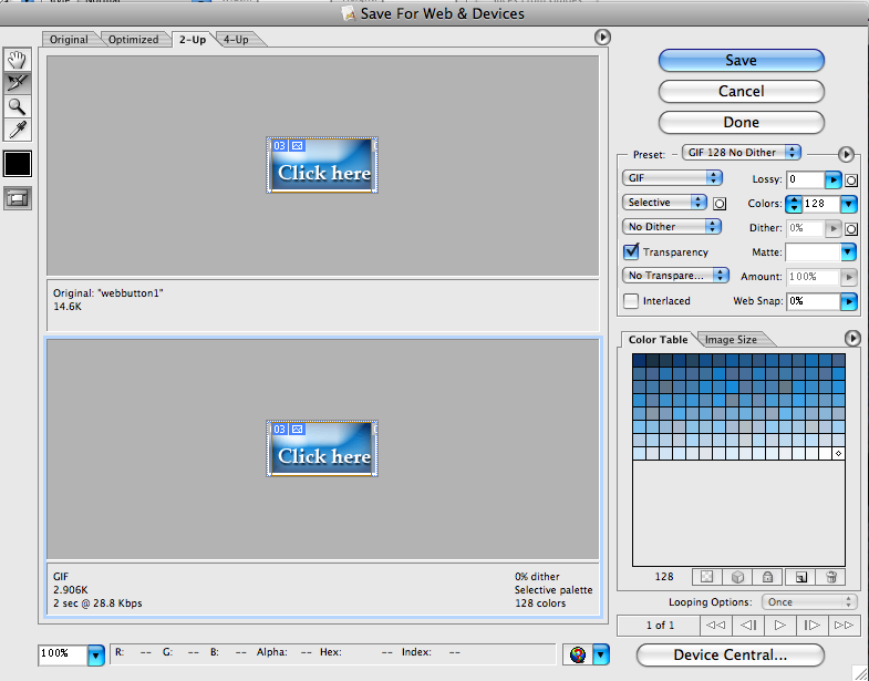 Web preview pane