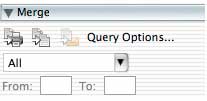 Merging data into a document